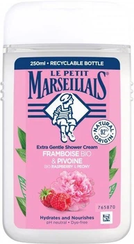 Гель для душа Le Petit Marseillais БИО Малина и Пион 250 мл (3574661711270)