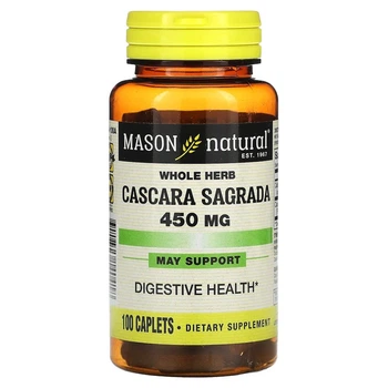 Натуральна добавка Whole Herb Cascara Sagrada, 100 крапель Mason Natural 000287885