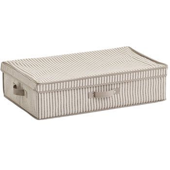 Складной контейнер с крышкой Zeller Stripes 38 x 61.5 x 16.5 см (4003368146461)