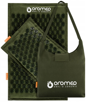 Масажний килимок для акупресури Oromed ORO-HEALTH Green (5904305746302)