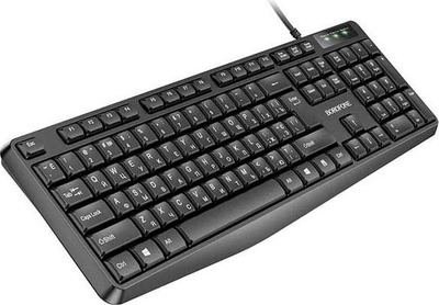 Дротова Клавіатура Borofone BG9 USB 1.5 м Black (37688)