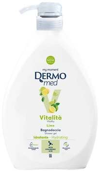 Гель для душа DermoMed Лайм, 1 л