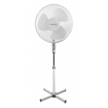 Вентилятор підлоговий Esperanza EHF001WE Hurricane white/gray 40 cm