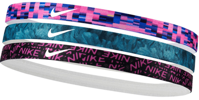 Набір пов'язок на голову Nike Printed N0002560608OS 3 шт (887791741752)