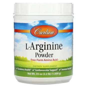 Формула с оксидом азота Carlson, L-Arginine Powder, 2.2 lb (1,000 g) (11966801)