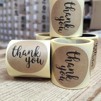 Етикетка "Thank You" 50 мм. (100 шт.) (арт. 02394)