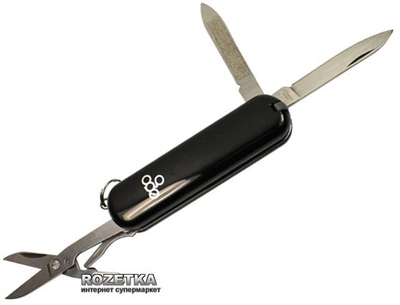 Швейцарский нож Нож EGO Tools A03 брелок черный (A03bl)