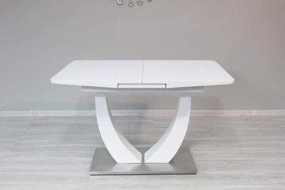 Стол обеденный Concord White gloss 120*80 Евродом T-904