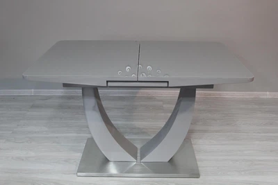 Стол обеденный Concord Light Grey gloss 120*80 Евродом T-904