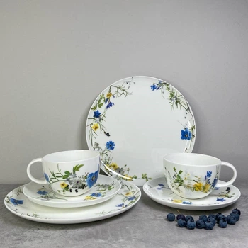 Столовий сервіз Rosenthal Fleurs des Alpes 6 предметів 2 персони (10530-405108-28597)