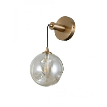 Бра Italux WL-54456-1-HB-AMB Perlos G9 1x5W IP20 Brass (063995)