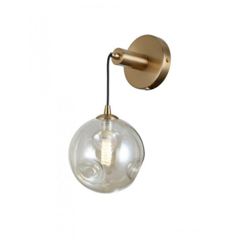 Бра Italux WL-54456-1-HB-AMB Perlos G9 1x5W IP20 Brass (063995)