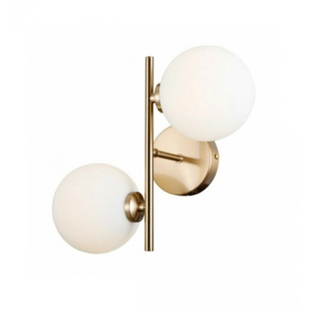 Бра Italux WL-66463-2-HB Mirellio G9 2x5W IP20 Brass (064007)