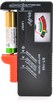 Тестер емкости Voltronic BT-168 для аккумуляторных батарей AA/AAA/D/C/серии AG, 1.5V и 9V (YT20620)