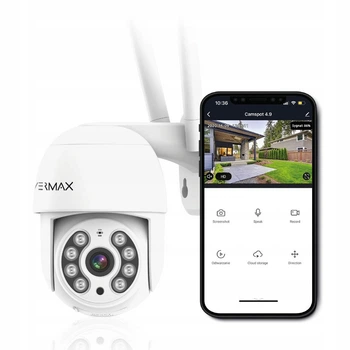 Уличная поворотная WiFi камера видеонаблюдения Overmax Camspot 4.0 PTZ FULL HD 4763556