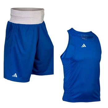Боксерская форма Adidas Olympic 2024 (ADIIBA23TM\ADIIBA23SM) Blue XS