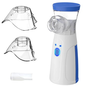 Інгалятор ручний портативний BauTech Mesh Nebulizer UKC JSL-W302 для дорослих та дітей Синій (1014-576-00)