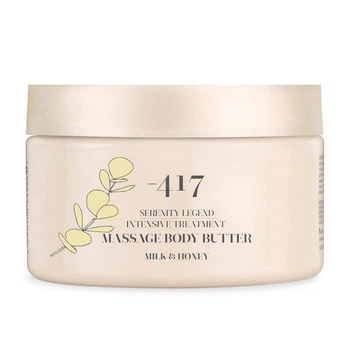 Крем-масло Minus 417 интенсивного действия для массажа тела Serenity Legend Intensive Treatment Massage Body Butter- Milk and Honey 250 ml (5903-MS)