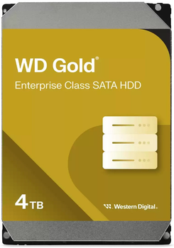 Жорсткий диск Western Digital Gold Enterprise Class 4TB 7200rpm 256MB 3.5" SATAIII (WD4004FRYZ)