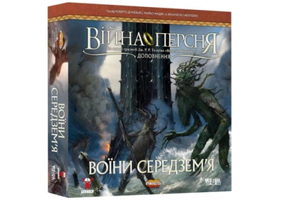 Настольная игра White Games & Geekach Games Война Кольца. Воины Средиземья (War of the Ring: Warriors of Middle-earth) (укр.) + уникальное промо! (GKCH136wm)