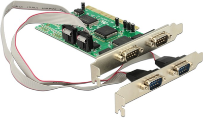 Karta rozszerzeń Delock PCI - 4 x Serial RS-232 (4043619890460)