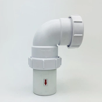 Сифон CL3 Boiler Series, 50 мм, сухой, угловой, белый