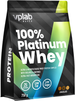 Białko VPLab 100% Platinum Whey 750 g Chocolate (5060255353929)