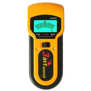 Детектор прихованої проводки, металу, дерева Kraft&Dele KD10401 (3в1, LCD)