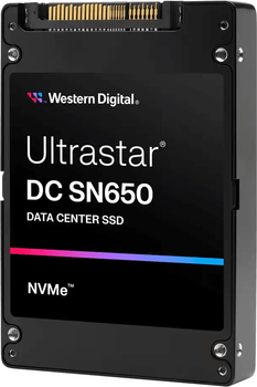 SSD диск Western Digital Ultrastar SN650 WUS5EA1A1ESP5E3 15.36TB U.3 PCI Express 4.0 3D NAND TLC (0TS2375)