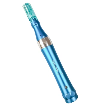 Дермаштамп Hyt pen ULTIMA HY-2728 (синий) + 2 nano насадки