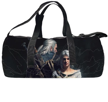 Сумка - 3d witcher geralt and ciri