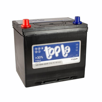 Батарея аккумуляторная Topla Energy 12В 60Ач 600A(EN) L+(118960) пр-во TOPLA