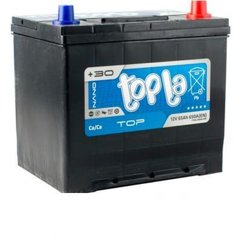 Батарея аккумуляторная Topla Top 12В 65Ач 650A(EN) R+(118665) пр-во TOPLA