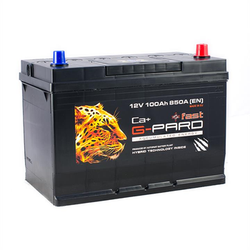 Батарея аккумуляторная G-Pard Fast 12В 100Ач 850A(EN) R+(TRC100FJ00) пр-во G-PARD