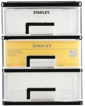 Органайзер вертикальний Stanley STST40710-1 215 х 151 х 189 мм з трьома висувними відділеннями (STST40710-1)