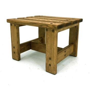 Скамеечка из дерева Хомора 35 мускат (ТАБ-354007)