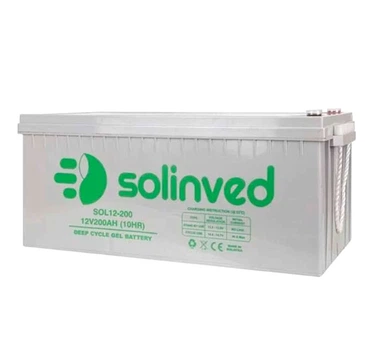 Аккумуляторная батарея GEL SOLINVED 20012 12V 200Ah