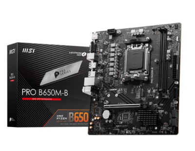 Материнська плата MSI Pro B650M-B Socket AM5 TT