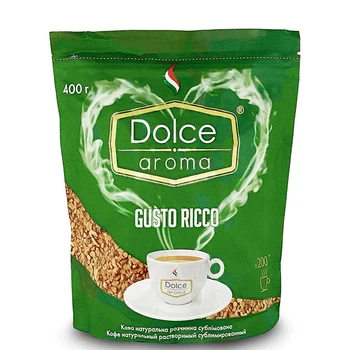 Кава розчинна сублімована Dolce Aroma 400г