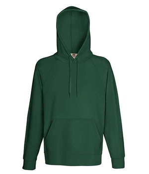 Худі чоловічий Fruit of the Loom Lightweight hooded sweat L Темно-зелений (062140038L)
