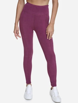Спортивные леггинсы для бега высокие женские Calvin Klein 366982667 XL Фиолетовые (1159806518)
