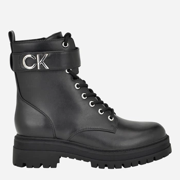 Жіночі демісезонні черевики високі Calvin Klein 234232974 39.5 (9M) 25.5 см Чорні (1159810223)