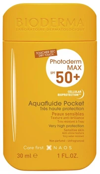 Сонцезахисний флюїд для шкіри Bioderma Photoderm Max SPF50+ Aquafluide Pocket 30ml