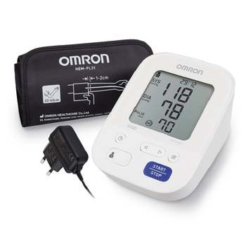 Тонометр Omron M3 Comfort (HEM-7155-E) с адаптером