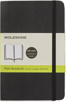 Записник Moleskine Classic 9 х 14 см 192 сторінки без лініювання Чорний (9788883707148)