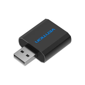 Звуковая плата Vention Audio USB 2х3, 5mm jack Metal (VAB-S17-B)