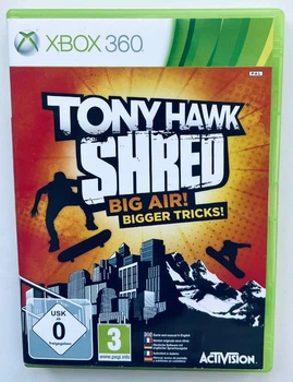 Tony Hawk Shred, английская версия - диск для Xbox 360, Б/У