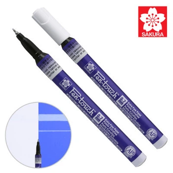 Маркер Sakura Pen-Touch Голубой, ультрафиолетовый, тонкий (EXTRA FINE) 0.7мм (084511322691)