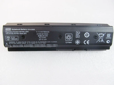 Батарея для ноутбука HP Pavilion M6-1000 (DV4-5000) HSTNN-LB3P, 7800mAh, 9cell, 11.1 V, Li-ion, чорний,
