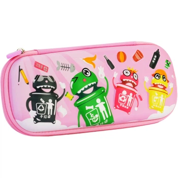 Пенал Cool For School с тиснением 1 отделение Розовый (B-8614-pink)